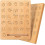 2 tableaux des lettres scripts et majuscules.