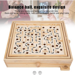 Labyrinthe en Bois éducatif.