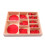 Cercles des fractions en bois 1-10