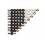 perles noires et blanches