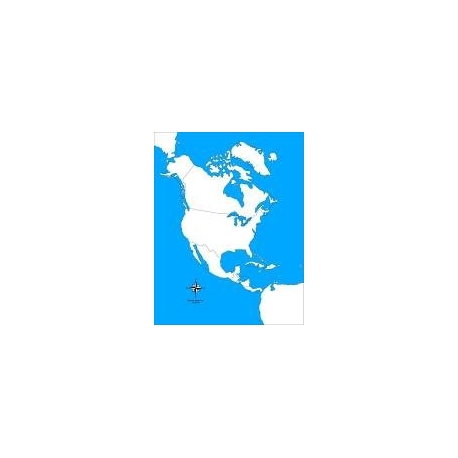 carte d'autocorrection amérique du nord non renseignée