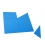 boite des triangles bleus