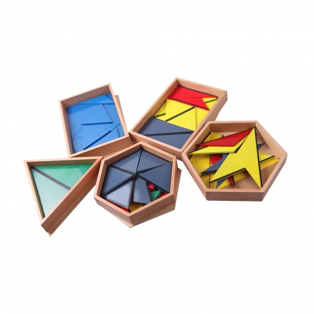 triangles constructeurs 5 boites