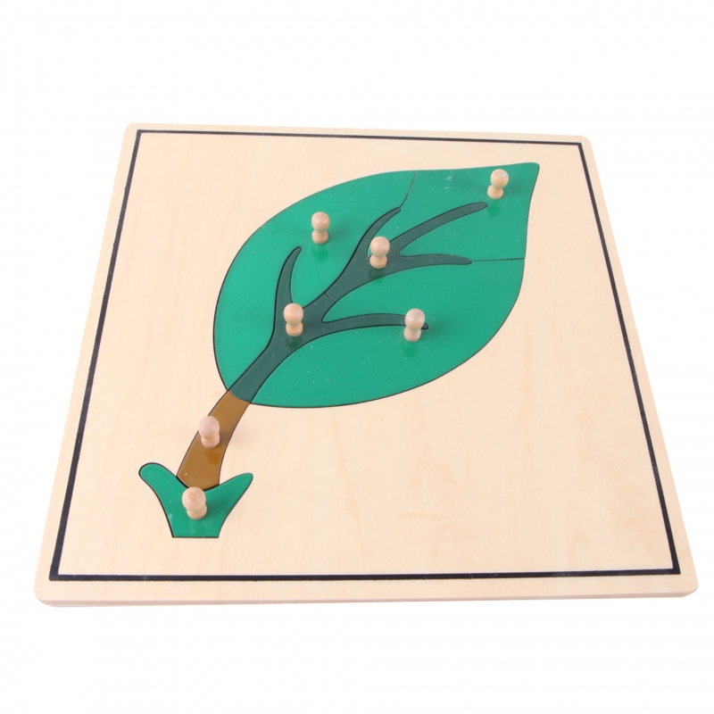 puzzle feuille en bois nouveau