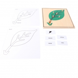 puzzle feuille en bois nouveau