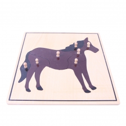 puzzle cheval