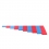 barres rouges et bleues haut de gamme