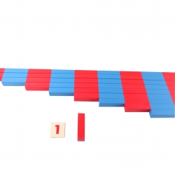 barres rouges et bleues haut de gamme