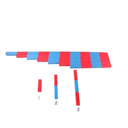 barres rouges et bleues haut de gamme
